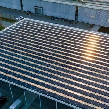 Photovoltaikanlage auf einem Dach
