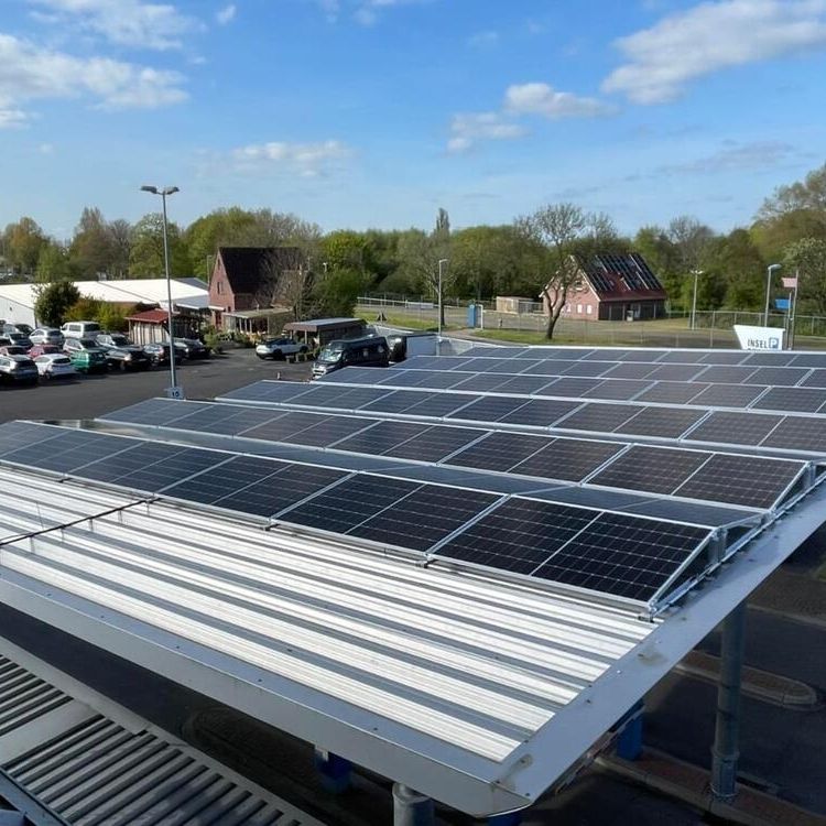 Photovoltaikanlage auf einem Dach