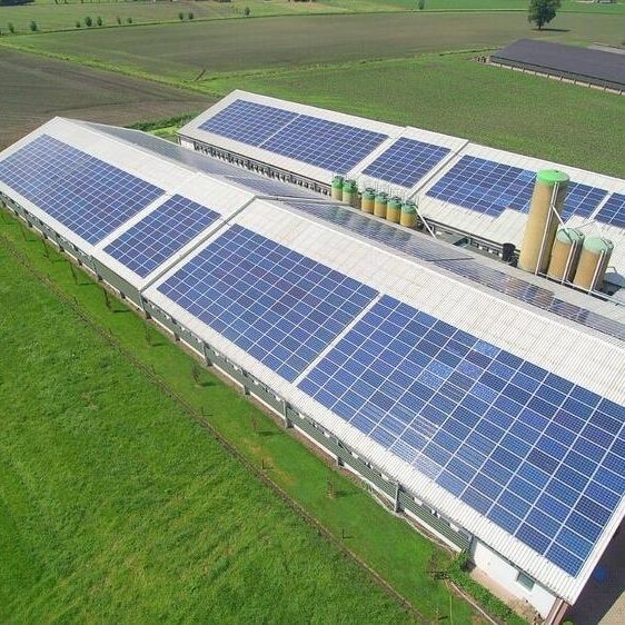 Photovoltaikanlage auf einem Dach