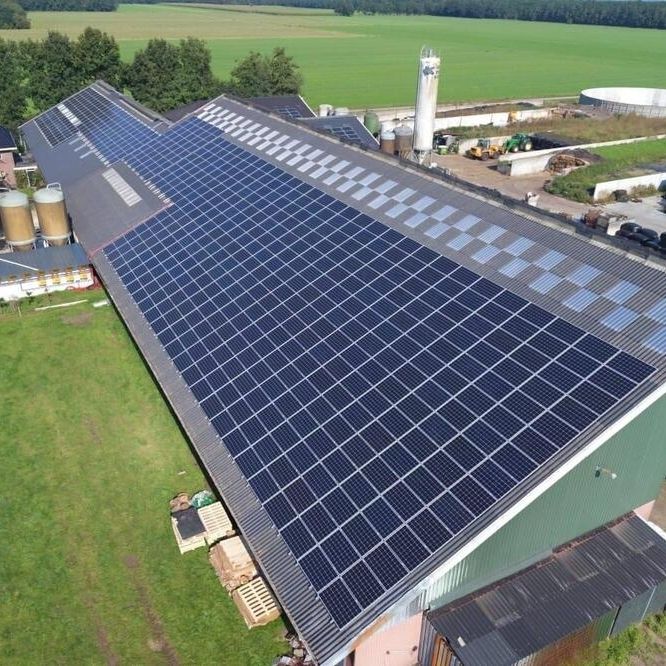 Photovoltaikanlage auf einem Dach