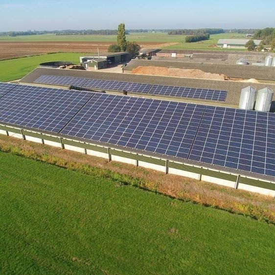 Photovoltaikanlage auf einem Dach