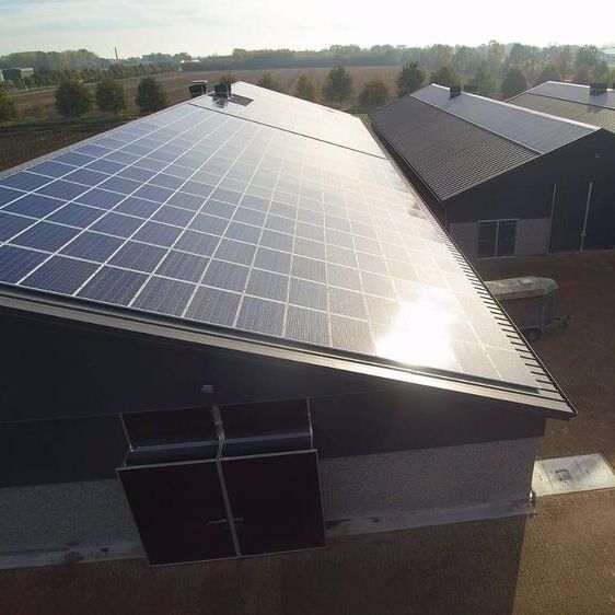 Photovoltaikanlage auf einem Dach