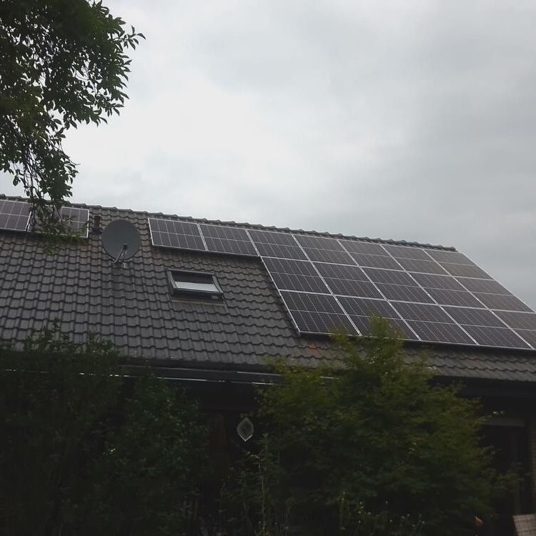 Photovoltaikanlage auf einem Dach