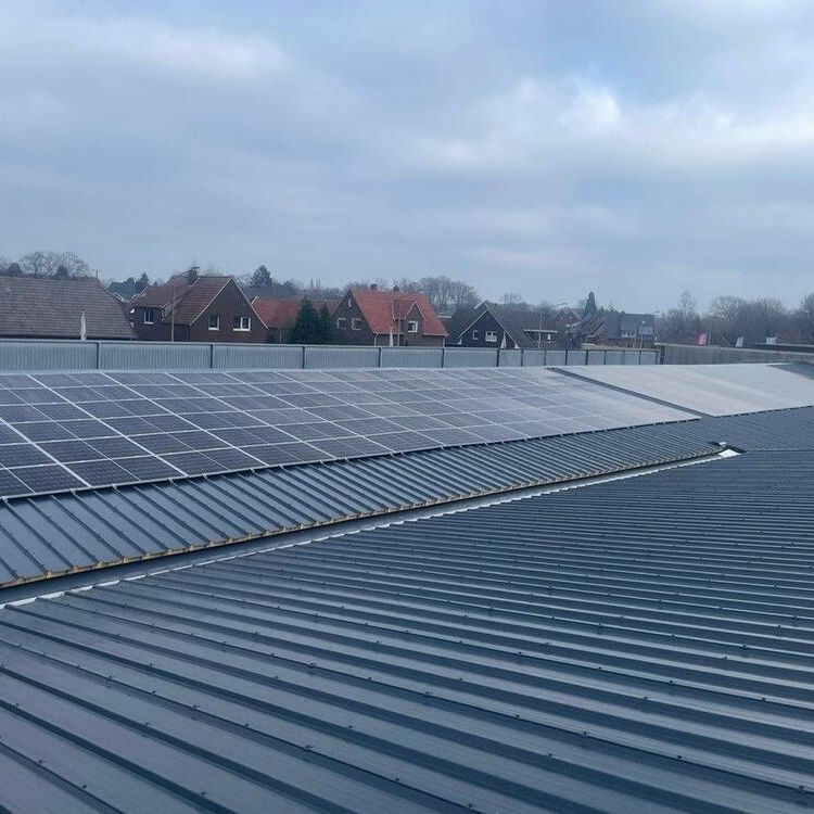 Photovoltaikanlage auf einem Dach