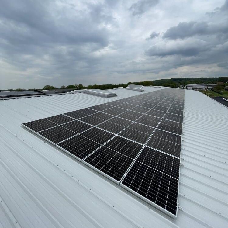 Photovoltaikanlage auf einem Dach