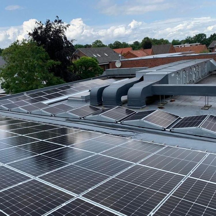 Photovoltaikanlage auf einem Dach