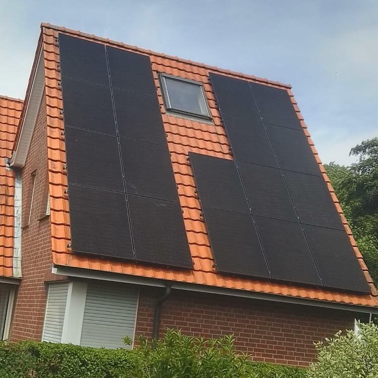 Photovoltaikanlage auf einem Dach