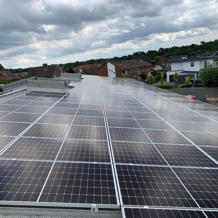 Photovoltaikanlage auf einem Dach
