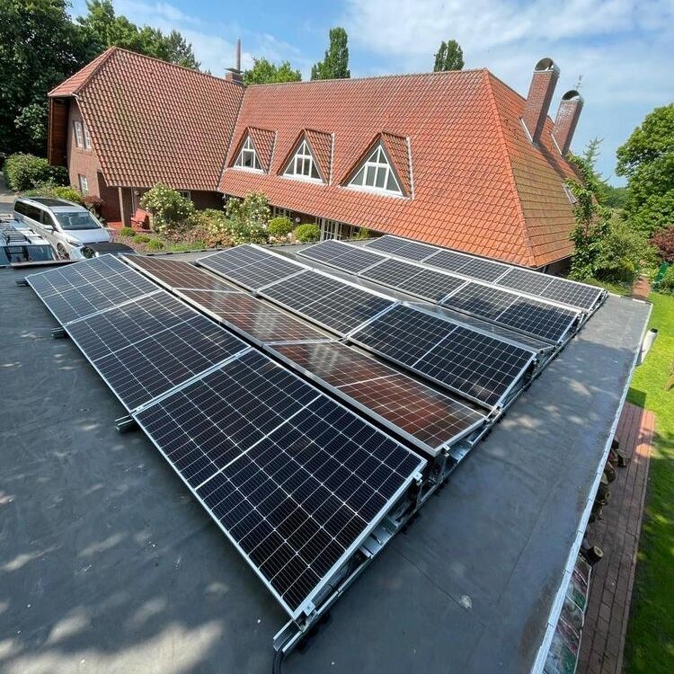 Photovoltaikanlage auf einem Dach