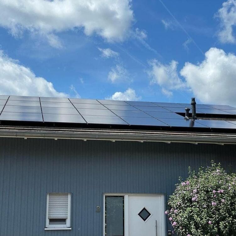 Photovoltaikanlage auf einem Dach