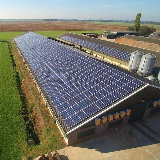 Photovoltaikanlage auf einem Dach