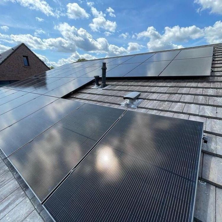 Photovoltaikanlage auf einem Dach