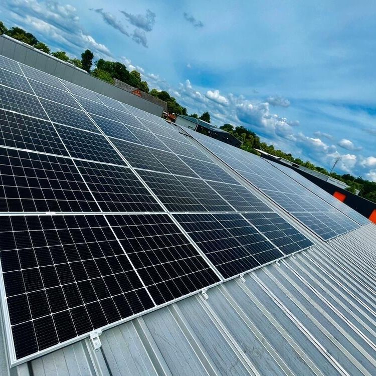 Photovoltaikanlage auf einem Dach