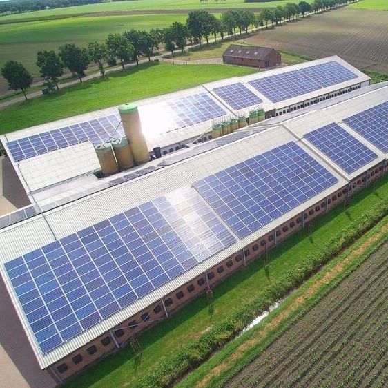 Photovoltaikanlage auf einem Dach